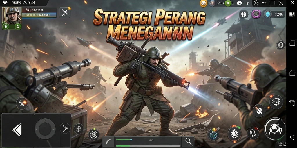Gameplay seru dengan strategi tempur yang mendebarkan.