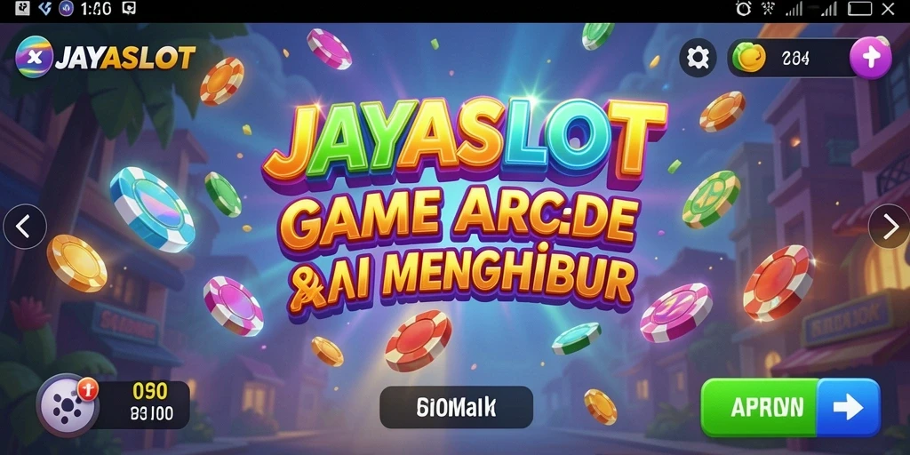 Screenshot JAYASLOT menampilkan aksi seru dalam gameplay Arcade.