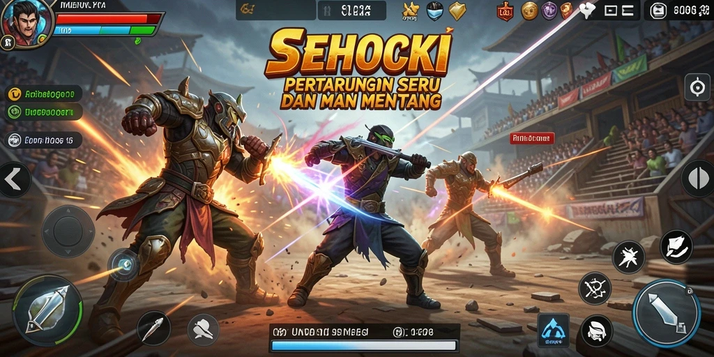 Tampilan gameplay SEHOKI yang seru dan mendebarkan.