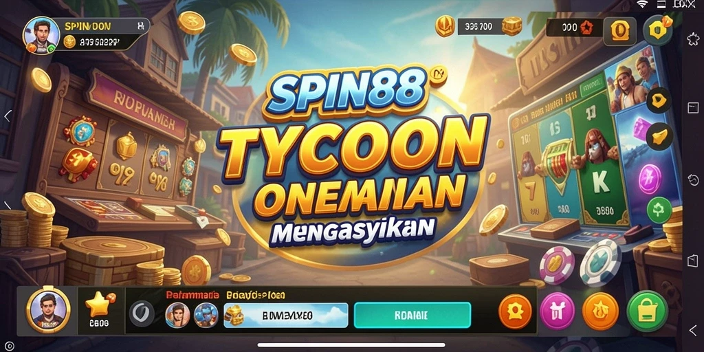 Tampilan gameplay SPIN88 yang mendebarkan dan interaktif.