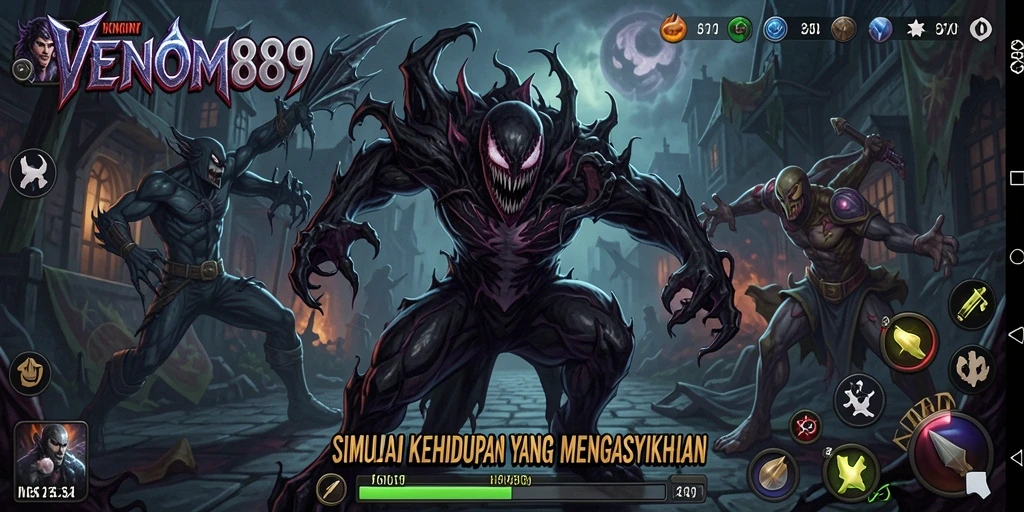 Gameplay VENOM889 yang interaktif dan menghibur.