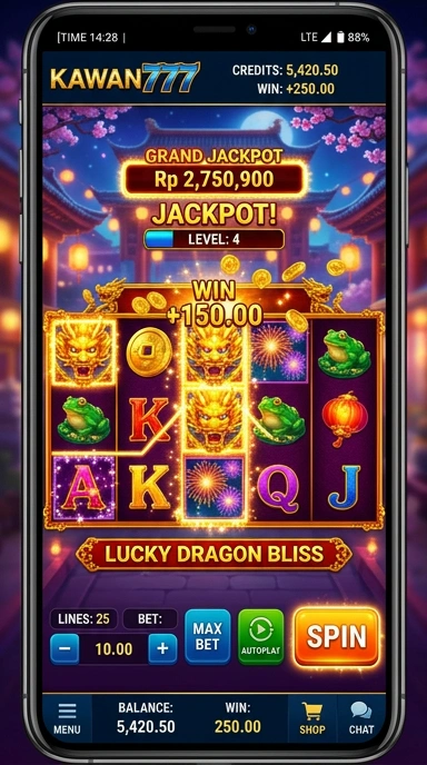 Proses instalasi aplikasi di kawan777 yang sederhana dan praktis.